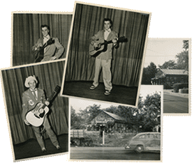 elvis, presley, ferlin Huskey vintage photos